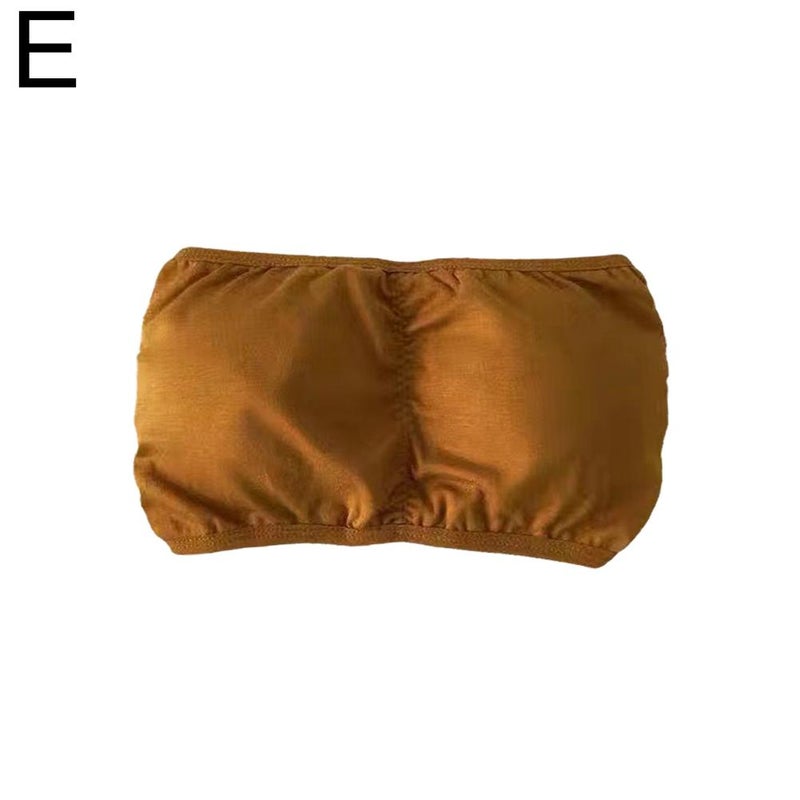 New summer style backless bra for girls, anti-exposure, strapless, versatile, bandeau, hook-and-eye closure, student bra.
